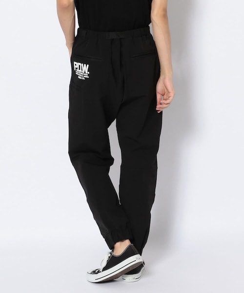 【極美品★Mサイズ】AVIREX　P.D.W.　ブートキャンプパンツ　黒　Y2K AVIREX（アヴィレックス）の「【P.D.W.】ブートキャンプパンツ