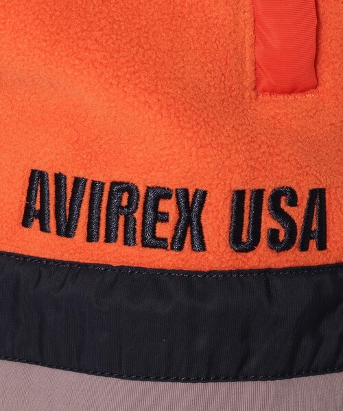 AVIREX（アヴィレックス）の「【直営店限定】フリース ライン パンツ/FLEECE LINE PANTS（パンツ・メンズ・BLACK/ORANGE/CAMO・M, L, XL）」の11枚目の写真