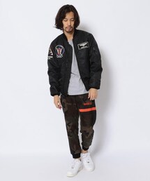 【超希少】Alpha Industries MA-1 ピンナップガール　50周年 AVIREX（アヴィレックス）の「ピンナップガール MA-1/PINUP MA-1