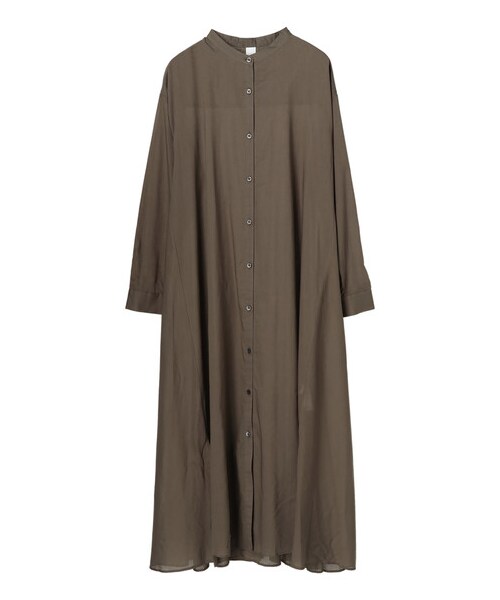 GARAGE OF GOOD CLOTHING（ガレージオブグッドクロージング）の「80ローンボリュームシャツワンピース（ワンピース/ドレス・ホワイト/カーキ・F）」の13枚目の写真