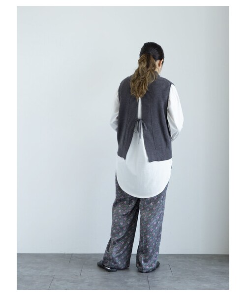 GARAGE OF GOOD CLOTHING（ガレージオブグッドクロージング）の「プリントパンツ3（パンツ・グレー/ブラック・F）」の8枚目の写真
