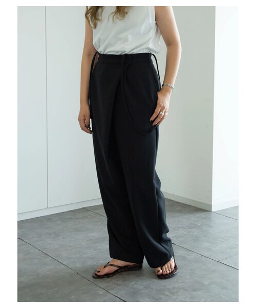 GARAGE OF GOOD CLOTHING（ガレージオブグッドクロージング）の「サロペットパンツ（パンツ・ブラック/ブラウン・F）」の5枚目の写真