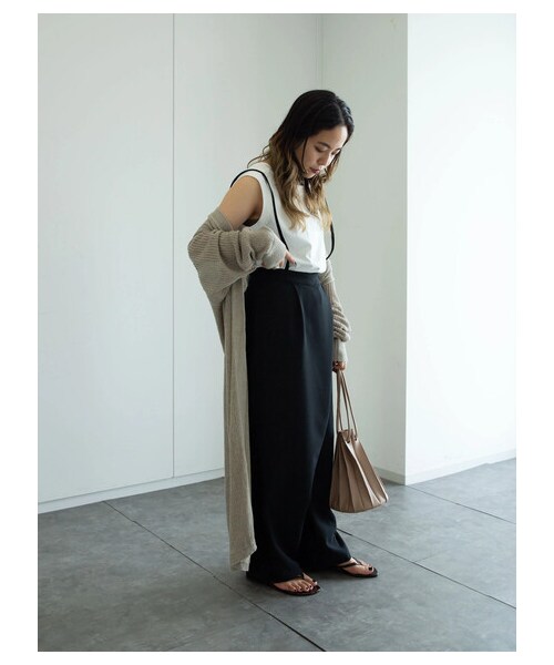 GARAGE OF GOOD CLOTHING（ガレージオブグッドクロージング）の「サロペットパンツ（パンツ・ブラック/ブラウン・F）」の3枚目の写真