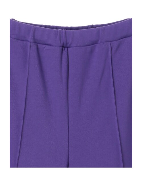 GARAGE OF GOOD CLOTHING（ガレージオブグッドクロージング）の「タック入りスリットパンツ（パンツ・ブラック/パープル・F）」の3枚目の写真