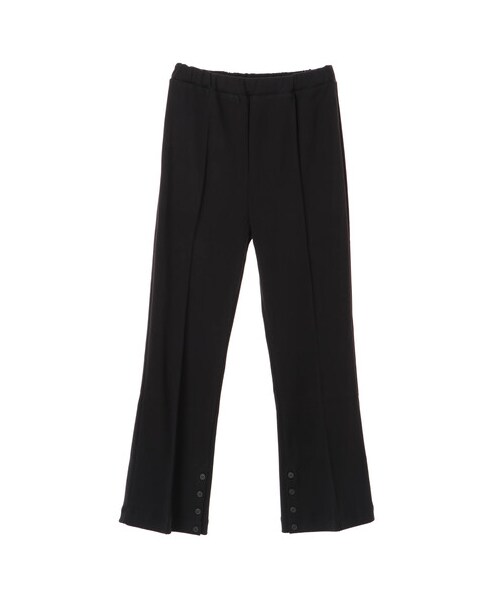 GARAGE OF GOOD CLOTHING（ガレージオブグッドクロージング）の「タック入りスリットパンツ（パンツ・ブラック/パープル・F）」の8枚目の写真