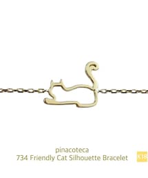 pinacoteca | ピナコテーカ 729 フレンドリー キャット シルエット ブレスレット(ブレスレット)