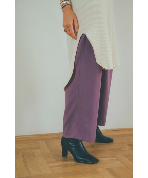 CLANE  HEAVY RIB LONG TOPS  ロングトップス　新品 CLANE（クラネ）の「CLANE クラネ “HEAVY RIB LONG TOPS” ヘビー