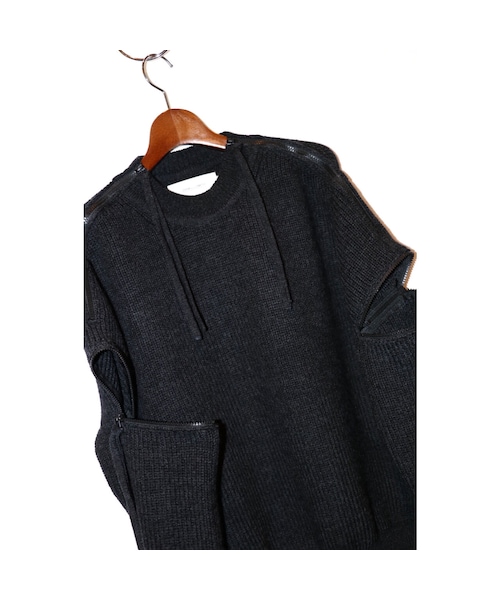 JOHN MASON SMITH 5G GARTER GRUNGE KNIT｜メンズ