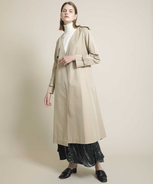Dessin de Mode（デッサンドモード）の「ノーカラートレンチコート