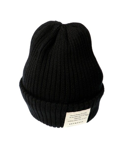 BRANSHES(ブランシェス)の「シンプルニットワッチ(ニットキャップ/ビーニー・キッズ・グレー/ブラック/アイボリー/レンガ・S~L)」の2枚目の写真