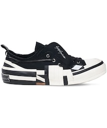 Yohji Yamamoto | Xvessel Layered Canvas Low-Top Sneakers(スニーカー)