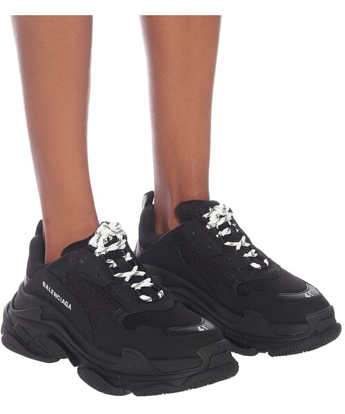 BALENCIAGA(バレンシアガ)の「Triple S sneakers(スニーカー・レディース・black・Us 5/Us 6/Us 7/Us 8/Us 9/Us 11/Us 12)」の4枚目の写真