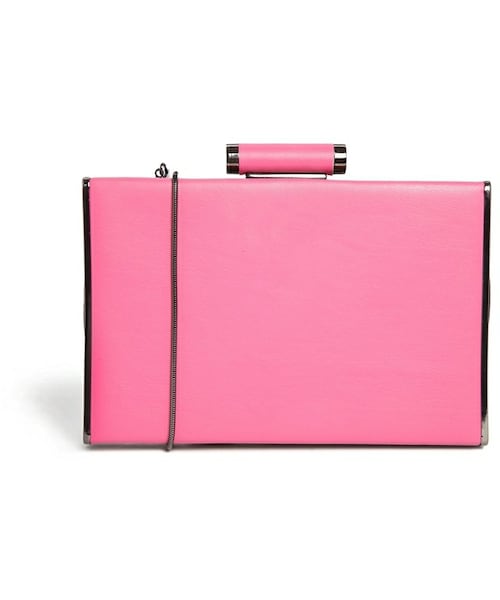 French Connection （）の「French Connection Clutch Bag in Bright Pink（クラッチ