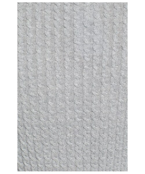 THOM BROWNE（トムブラウン）の「Thom Browne Cable Knit Wool V-Neck Sweater（ニット/セーター・Grey・Regular 3/Regular 1）」の3枚目の写真