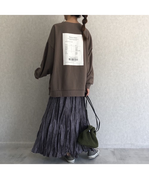 copine（コピン）の「ワッシャーアシンメトリーロングスカート (3color)【クリックポスト対象商品】（スカート・レディース・その他）」の13枚目の写真