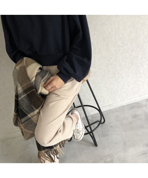 copine（コピン）の「ボリューム袖タックデザイン！シンプルパーカー【クリックポスト対象商品】（パーカー・レディース・その他）」の14枚目の写真