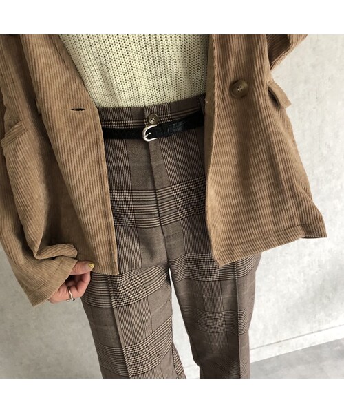 copine(コピン)の「シンプルクロコ型押し細ベルト(2color)【クリックポスト対象商品】(ベルト・レディース・その他)」の14枚目の写真