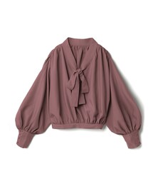 GRL | ロングカフスボウタイブラウス(シャツ/ブラウス)