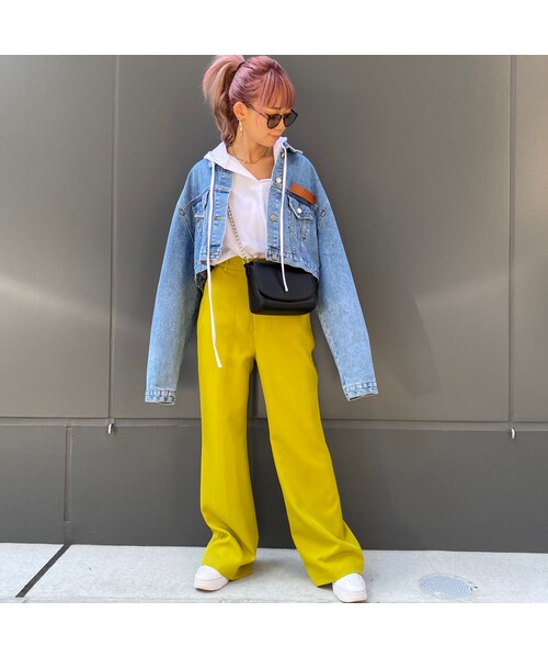 no brand（ノーブランド）の「ネームパッチデニムジャケット｢EDITION｣（デニムジャケット・レディース・その他）」の5枚目の写真