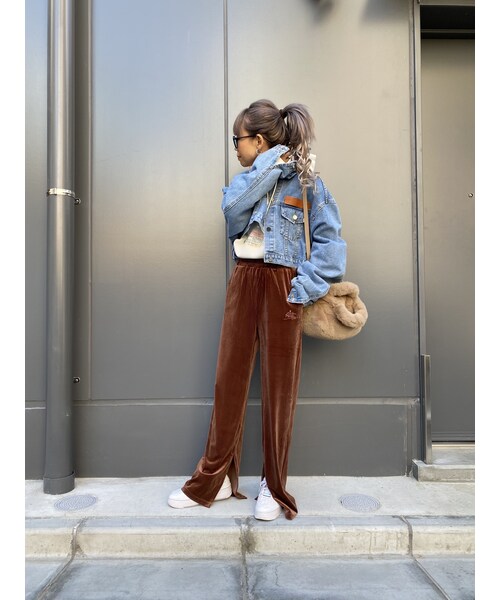 no brand（ノーブランド）の「ネームパッチデニムジャケット｢EDITION｣（デニムジャケット・レディース・その他）」の2枚目の写真