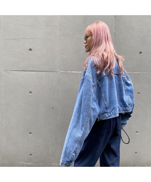 no brand（ノーブランド）の「ネームパッチデニムジャケット｢EDITION｣（デニムジャケット・レディース・その他）」の7枚目の写真