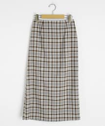 DHOLIC | Hラインチェックロングスカート(スカート)