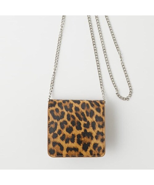 MOUSSY（マウジー）の「MOUSSY   CHAIN MINI ウォレット（ショルダーバッグ・レディース・その他）」の2枚目の写真