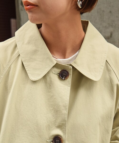 no brand（ノーブランド）の「ステンカラーオーバーコート（ステンカラーコート・レディース・その他）」の6枚目の写真