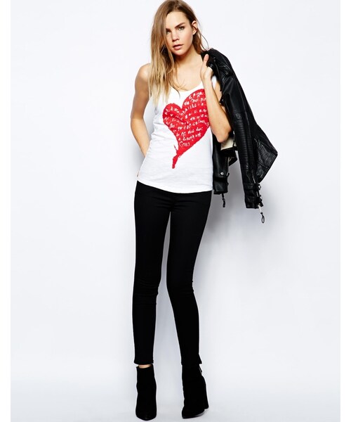 Vivienne Westwood（ヴィヴィアンウエストウッド）の「Vivienne Westwood Anglomania Jeans Super Skinny Jeans With Embroidery（デニムパンツ・black・26in-UK 8）」の2枚目の写真