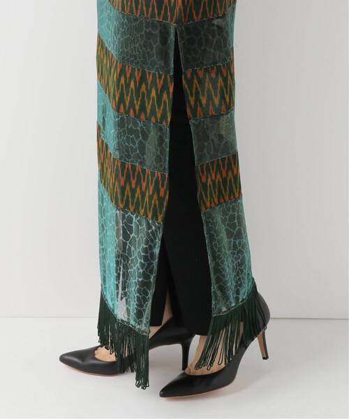 CITYSHOP（シティーショップ）の「Mixed Media スカート（スカート・グリーン/XS/残り1点/S）」の8枚目の写真