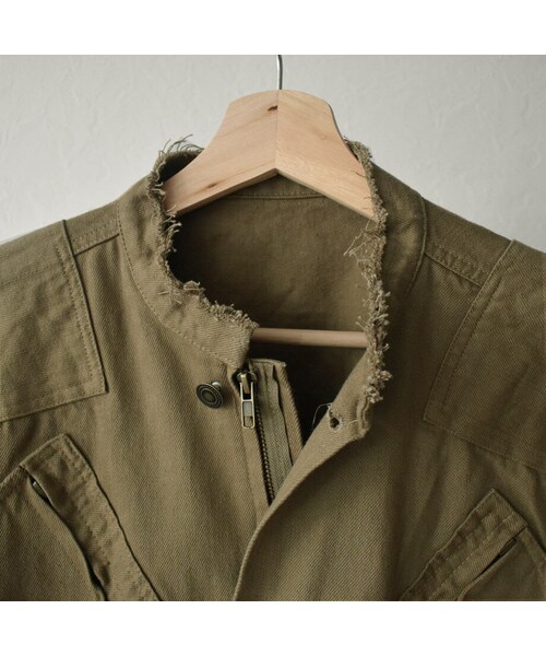 Lavish Gate(ラヴィッシュゲート)の「outer-02030 CWU-27P TYPE ミリタリージャケット オリーブ ブラック(その他アウター・レディース・その他)」の13枚目の写真
