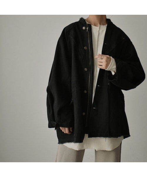 Lavish Gate(ラヴィッシュゲート)の「outer-02030 CWU-27P TYPE ミリタリージャケット オリーブ ブラック(その他アウター・レディース・その他)」の8枚目の写真