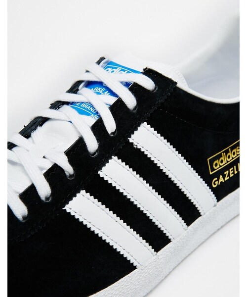 adidas（アディダス）の「Adidas Originals Gazelle OG Trainers（スニーカー・メンズ・black・US 8/US 11/US 8.5/US 6.5/US 10.5/US 10/US 13.5/US 7/US 9.5/US 11.5/US 12.5）」の3枚目の写真