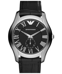 EMPORIO ARMANI | Emporio Armani Round Leather Strap Watch, 43mm(アナログ腕時計)