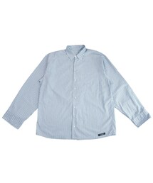 YohKi | "Henkei " Back-open regular collar shirt(Stripe)(シャツ/ブラウス)