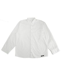 YohKi | "Henkei " Back-open regular collar shirt(White)(シャツ/ブラウス)