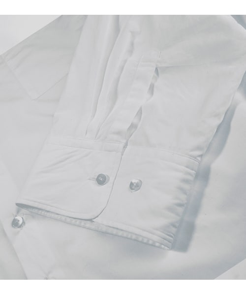 YohKi（ヨウキ）の「"Henkei " Back-open regular collar shirt(White)（シャツ/ブラウス・メンズ・ホワイト・2/3）」の5枚目の写真
