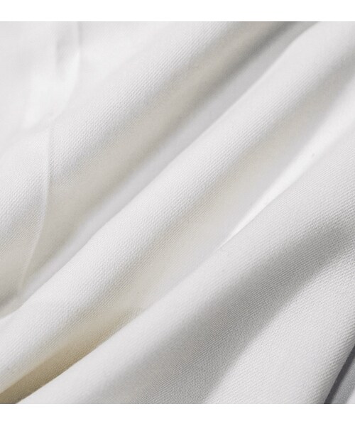 YohKi(ヨウキ)の「" Orikaeshi“ straight slacks(White)(スラックス・メンズ・ホワイト・0/1/2)」の7枚目の写真