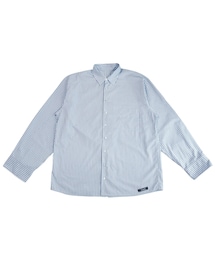 YohKi | "Henkei " Back-open regular collar shirt(Striped)(シャツ/ブラウス)