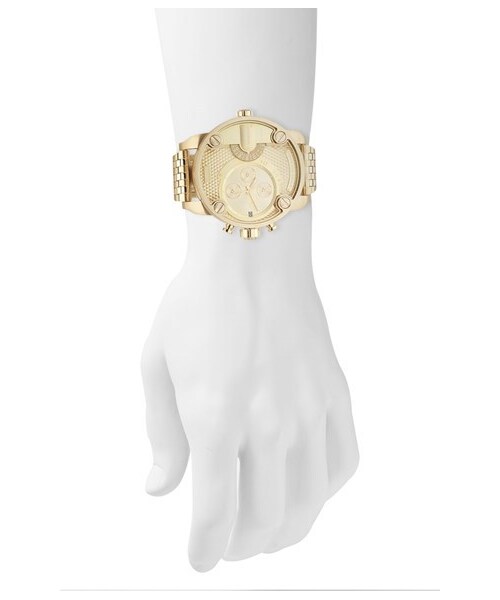 DIESEL（ディーゼル）の「DIESEL® 'Little Daddy' Chronograph Bracelet Watch, 51mm（アナログ腕時計・Gold）」の2枚目の写真