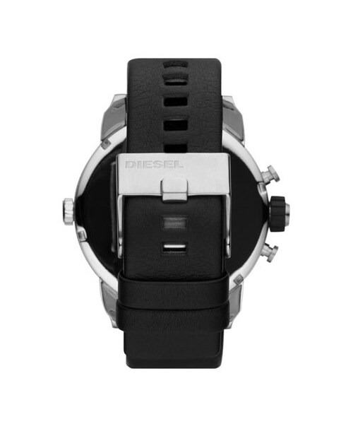 DIESEL（ディーゼル）の「DIESEL® 'Little Daddy' Chronograph Leather Strap Watch, 51mm（アナログ腕時計・Black/ Silver）」の6枚目の写真