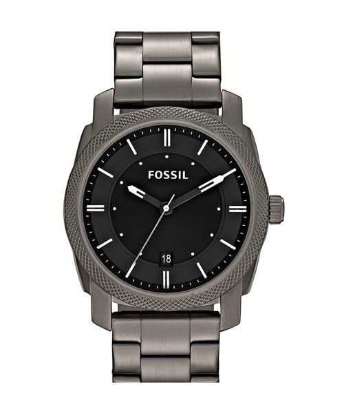 FOSSIL（フォッシル）の「Fossil 'Machine' Bracelet Watch, 42mm（アナログ腕時計・Gunmetal）」の2枚目の写真