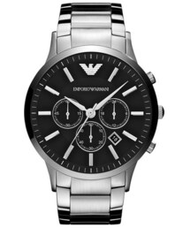 EMPORIO ARMANI | Emporio Armani 'Classic' Large Round Chronograph Watch, 46mm(アナログ腕時計)
