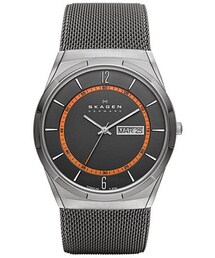 SKAGEN | Skagen 'Melbye' Round Mesh Strap Watch, 40mm(アナログ腕時計)