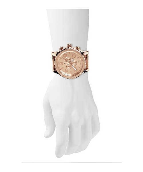 NIXON(ニクソン)の「Nixon 'The 51-30 Chrono' Watch(アナログ腕時計・White / Silver)」の3枚目の写真