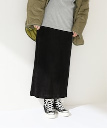 B.C STOCK | カットコーデュロイロングスカート(スカート)