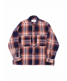 Anachronorm（アナクロノーム）の「ANACHRONORM アナクロノーム HVY FLANNEL CPO JACKET（ブルゾン）」