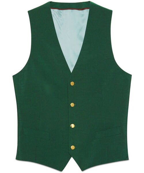 GUCCI（グッチ）の「Wool mohair formal vest（）」 - WEAR