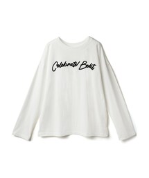 GRL | 立体ロゴ刺繍ロンT(Tシャツ/カットソー)