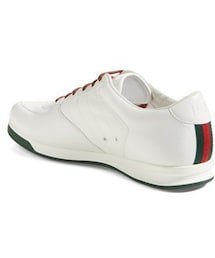 グッチ　シューズ Men's Ace Sneaker White Leather With Bee | GUCCI® US